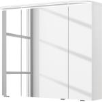 Weiße PELIPAL Balto Spiegelschränke Breite 50-100cm, Höhe 50-100cm, Tiefe 0-50cm 