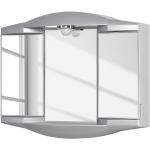 Silberne Jokey Spiegelschränke aus Kunststoff Breite 50-100cm, Höhe 50-100cm, Tiefe 0-50cm 