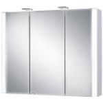 Weiße Jokey Spiegelschränke matt aus MDF beleuchtet Breite 50-100cm, Höhe 50-100cm, Tiefe 50-100cm 