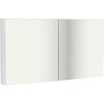 Weiße Spiegelschränke doppelseitig Breite 100-150cm, Höhe 100-150cm, Tiefe 0-50cm 