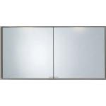 Spiegelschrank - Leuchte L8 - 2 Türen, 120cm breit