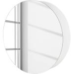 Weiße Moderne Mørteens Lindholm Spiegelschränke aus Holz Breite 50-100cm, Höhe 50-100cm, Tiefe 0-50cm 