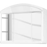 Weiße Jokey Spiegelschränke aus Glas beleuchtet Breite 50-100cm, Höhe 0-50cm, Tiefe 0-50cm 
