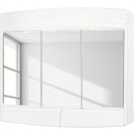 Weiße Jokey Spiegelschränke aus Kunststoff Breite 50-100cm, Höhe 50-100cm, Tiefe 0-50cm 