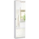 Weiße Spiegelschuhschränke Breite 0-50cm, Höhe 150-200cm, Tiefe 0-50cm 