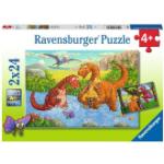 24 Teile Ravensburger Dinosaurier Baby Puzzles 