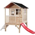 Reduzierte Weiße EXIT Toys Loft Spieltürme & Stelzenhäuser aus Zedernholz mit Dach 