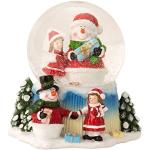 Schneekugel Spieluhr Weihnachten Heilige Familie  14x14x15,5cm 50 1641 