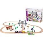 Reduzierte Eichhorn Brücke Eisenbahn Spielzeuge aus Holz 5-teilig für 3 - 5 Jahre 
