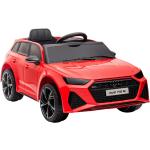 Spielzeug-Elektroauto Audi RS6 rot