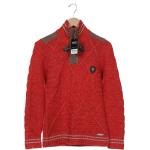 Rote Spieth & Wensky Wollpullover aus Wolle für Damen Größe S 