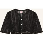 Schwarze Spieth & Wensky Festliche Blusen mit Knopf aus Spitze für Damen Größe XS 