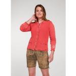 Rote Bestickte Spieth & Wensky Stehkragen Trachten-Strickjacken aus Baumwolle für Damen Größe XS für den für den Herbst 