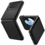 Schwarze Spigen Samsung Galaxy Z Flip 4 Hüllen 