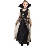 Schwarze Boland Stehkragen Vampir-Kostüme aus Polyester für Kinder Größe 146 