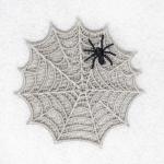 Spinnennetze mit Halloween-Motiv 