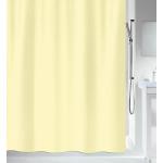 Gelbe Textil-Duschvorhänge aus Textil 200x180 