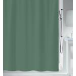 Grüne Spirella Primo Textil-Duschvorhänge aus Textil 180x240 