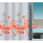 Spirella Flamingo Duschvorhänge mit Tiermotiv 120x200 