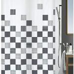 Graue Spirella Part Textil-Duschvorhänge aus Textil 180x180 