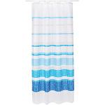 Blaue Spirella Textil-Duschvorhänge aus Textil 120x200 
