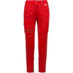 Reduzierte Rote AERONAUTICA MILITARE Freizeithosen mit Reißverschluss aus Baumwolle für Damen Größe XS 