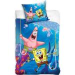 Motiv Spongebob SpongeBob Schwammkopf Motiv Bettwäsche mit Reißverschluss aus Baumwolle maschinenwaschbar 70x90 