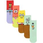 Bunte Spongebob SpongeBob Schwammkopf Kindersocken & Kinderstrümpfe für Mädchen Größe 34 
