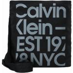 Schwarze Calvin Klein Umhängetaschen aus Kunstfaser klein 