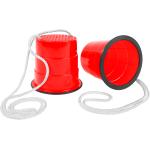 Rote Sport-Tec Topfstelzen aus Kunststoff 