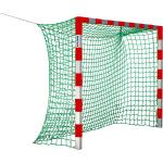 Sport-Thieme Handballtor ohne Netzbügel, 3x2 m, Schwarz-Silber