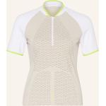 Hellgraue Sportalm Kitzbühel Damenpoloshirts & Damenpolohemden mit Reißverschluss aus Polyamid Größe S 