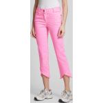 Pinke Sportalm Kitzbühel Straight Leg Jeans mit Reißverschluss aus Baumwolle für Damen Größe XS 