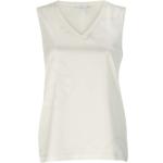Weiße Sportalm Kitzbühel V-Ausschnitt V-Shirts aus Jersey für Damen Größe XS 