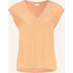 Reduzierte Orange Sportalm Kitzbühel V-Ausschnitt T-Shirts aus Jersey für Damen Größe L 