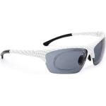 Weiße Sportbrillen mit Sehstärke aus Kunststoff für Herren 