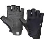 Schwarze Sportful Fingerlose Kinderhandschuhe & Halbfinger-Handschuhe für Kinder aus Polyamid für den für den Sommer 