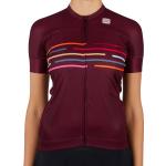 Sportful Vélodrome Short Sleeve Jersey - Radtrikot - Damen Red Wine L