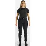 Schwarze Sportful Stretchhosen mit Reißverschluss aus Polyamid für Damen Größe M 