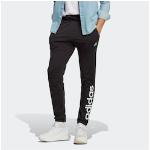 Sporthose Adidas Sportswear "Essentials Single Jersey Tapered Elasticized Cuff Logo Hose" Schwarz (black) Herren Hosen Trainingshosen
