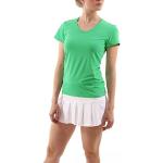 V-Ausschnitt Sport T-Shirt Sportkind Mädchen & Damen Tennis atmungsaktiv Kurzarm UV-Schutz UPF 50+ Fitness 