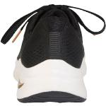 Reduzierte Schwarze Skechers Arch Fit Fitnessschuhe in Schmalweite aus Mesh für Damen Größe 43 mit Absatzhöhe 3cm bis 5cm 