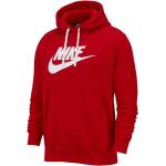 Reduzierte Rote Streetwear Nike Graphic Herrenhoodies & Herrenkapuzenpullover aus Baumwolle mit Kapuze Größe L 
