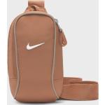 Reduzierte Braune Nike Essentials Umhängetaschen mit Riemchen mit Innentaschen Klein 