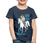 Marineblaue Motiv SPREADSHIRT Bibi und Tina Kinder T-Shirts maschinenwaschbar Größe 110 