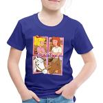 Royalblaue Motiv SPREADSHIRT Bibi und Tina Kinder T-Shirts maschinenwaschbar Größe 122 