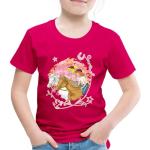 Pinke Motiv SPREADSHIRT Bibi und Tina Kinder T-Shirts maschinenwaschbar Größe 98 