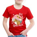 Rote Motiv SPREADSHIRT Bibi und Tina Kinder T-Shirts maschinenwaschbar Größe 98 