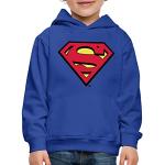 Royalblaue Motiv SPREADSHIRT Superman Kinderhoodies & Kapuzenpullover für Kinder Größe 110 