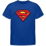 Royalblaue SPREADSHIRT Superman Clark Kent Kinder T-Shirts Größe 98 